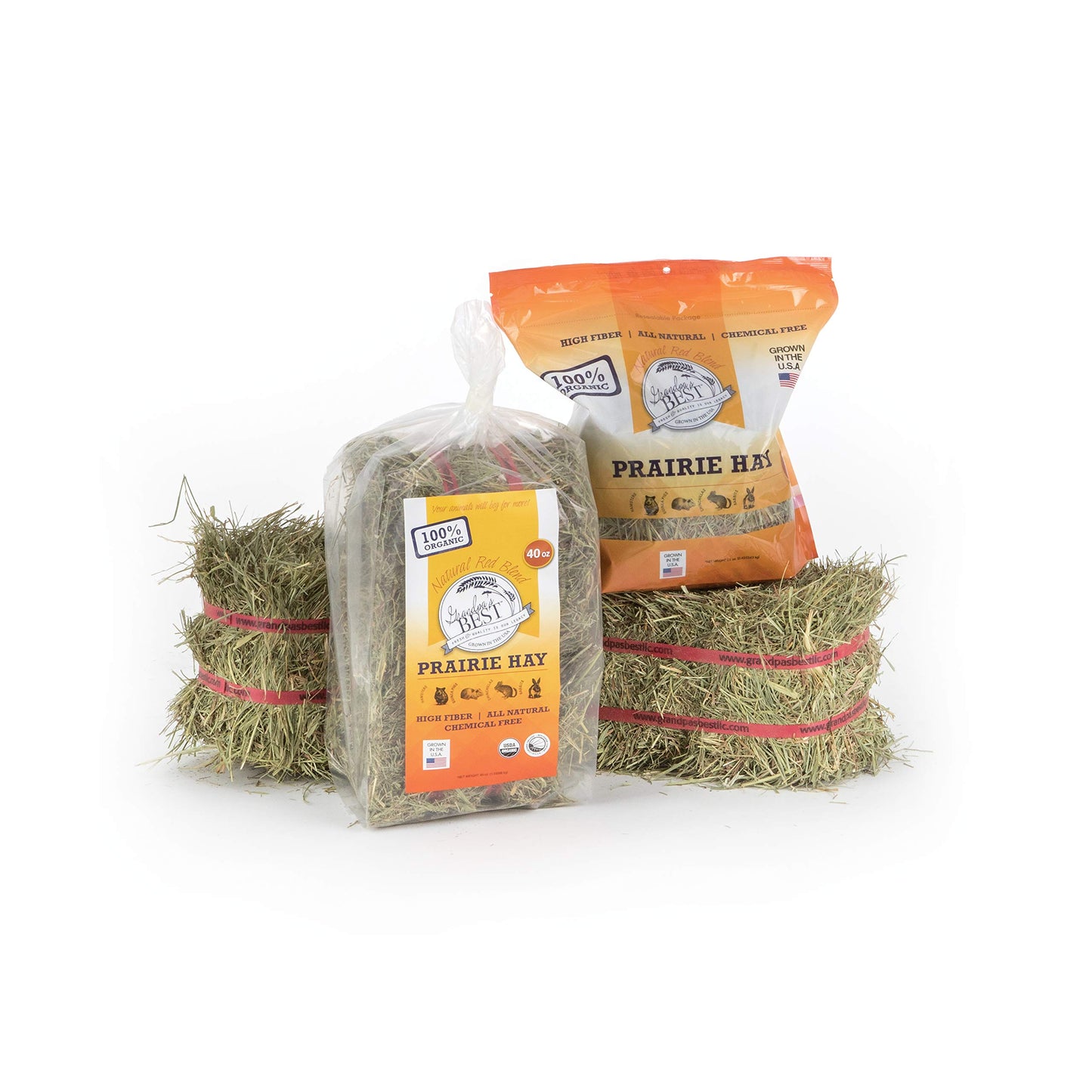 Grandpa's Best Prairie Hay Bale, 5 lbs
