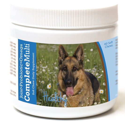 Healthy Breeds German Shepherd All in One Multivitamin Soft Chew 60 Count