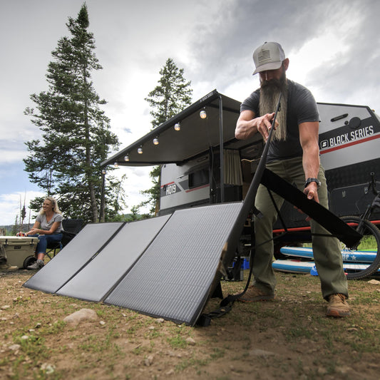 Goal Zero Nomad 400-Watt Solar Panel, Folding Solar-Panel Charger with Kickstand, Portable Solar Power.