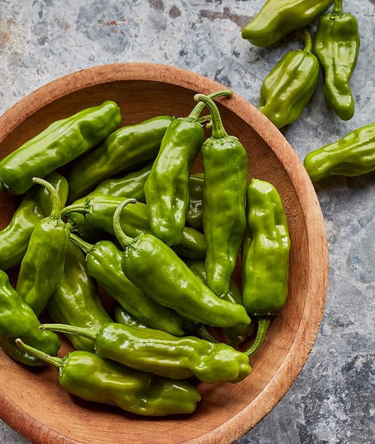 Burpee Organic Pepperoncini Greek Hot Pepper Seeds | 300 Non-GMO for Planting Home Garden| Mildly Hot Light Yellow Peppers