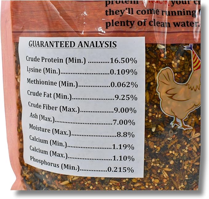 Chicken Fun-DOO Non-GMO, Soy-Free Chicken Treat | Premium Poultry Mealworm, Vegetable & Herb Mix (5 lbs)