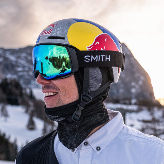 SMITH 4D MAG Goggles with ChromaPop Lens – Performance Snowsports Goggles with Easy Lens Change Technology for Skiing & Snowboarding – for Men & Women – Black + Sun Green Mirror