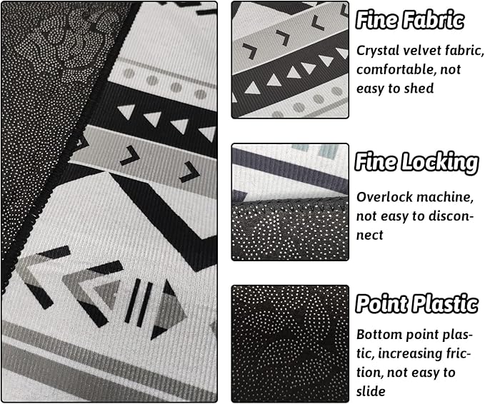 BNOSDM 78.7 in Rabbit Cage Liners Washable Reusable Bunny Bedding Pets Dog Whelping Pads with Anti Slip Bottom Pad Rug for Dogs Chinchillas Cats Guinea Pigs Ferrets