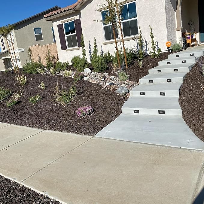 100% Wire-Free Rubber Mulch – Brown, 20 lb (0.8 cu ft) | Long-Lasting, Low Maintenance, Safe for Kids & Pets – Landscaping & Playground Ground Cover
