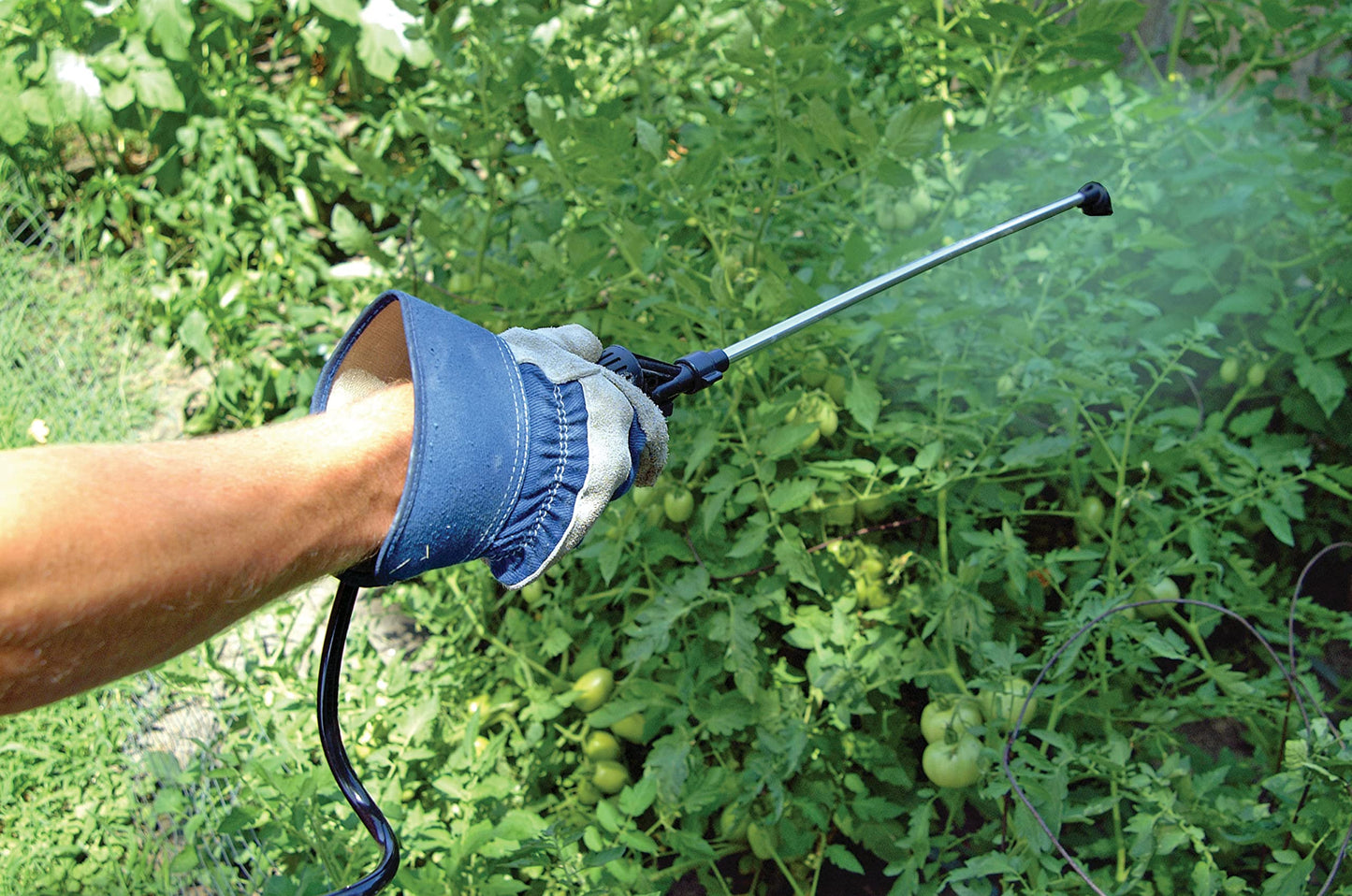 Agri-Fab 45-0595 Push Sprayer 6 - Gallon Capacity, White Tank, 1.0 GPM, 40 PSI Pump' 5 amp hr 12 Volt Battery