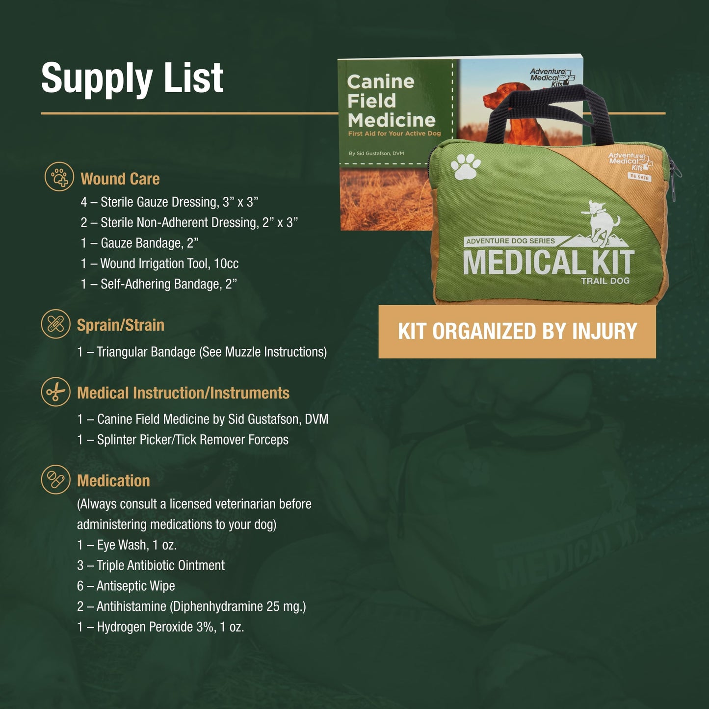 Adventure Dog Medical Kit - Vet in a Box