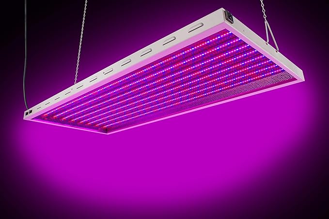 4X2Ft 200W LED Grow Lights with BloomBoost Spectrum and Over 2.0 PPF/W, Great for Retrofit T5 4Ft 8 Lamp Fluo and 400W HPS Grow Lights System