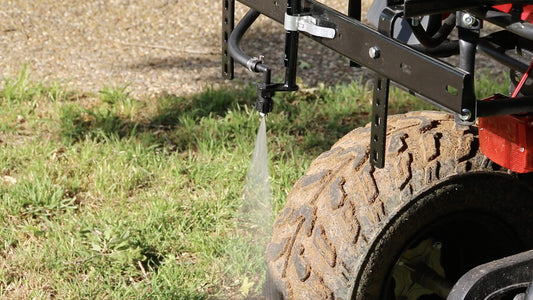 Chapin 15 Gallon Dual Tank ATV Spot Sprayer with 16 Ft Boomless Spray Kit