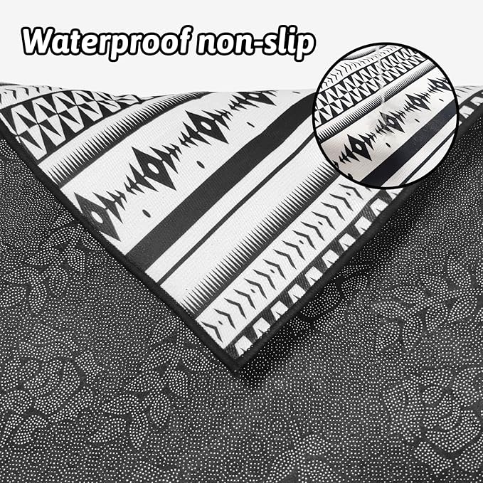 BNOSDM 78.7 in Rabbit Cage Liners Washable Reusable Bunny Bedding Pets Dog Whelping Pads with Anti Slip Bottom Pad Rug for Dogs Chinchillas Cats Guinea Pigs Ferrets