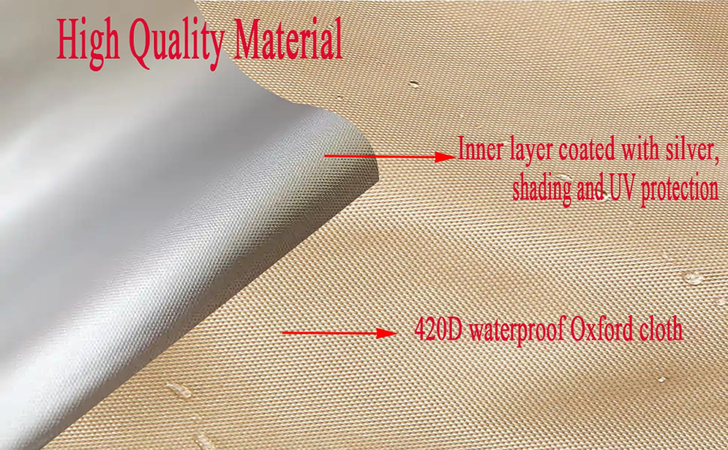 Bike Storage Shed Tent,Outdoor Portable Bicycle Storage Sheds with 420D Oxford Fabric Waterproof for 6-8 Bikes,Bike Covers Shelter for Motorcycle,Garden Tools,Toys,Lawn Mower