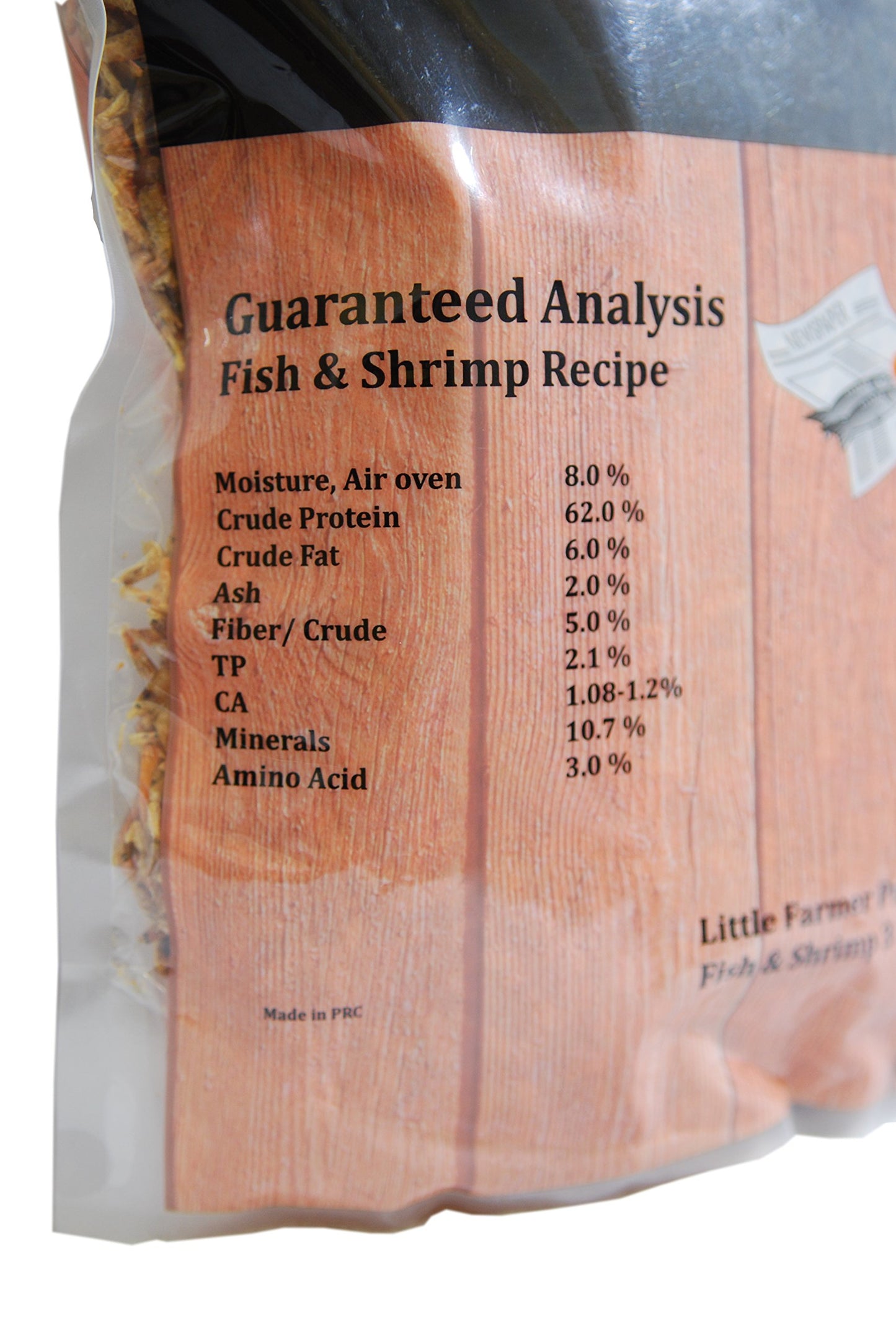 LITTLE FARMER PRODUCTS Fish & Shrimp | Dried River Shrimp & Minnow Fish | Omega 3, Calcium, Protein Packed | Premium Poultry Chicken Duck Treat (3)