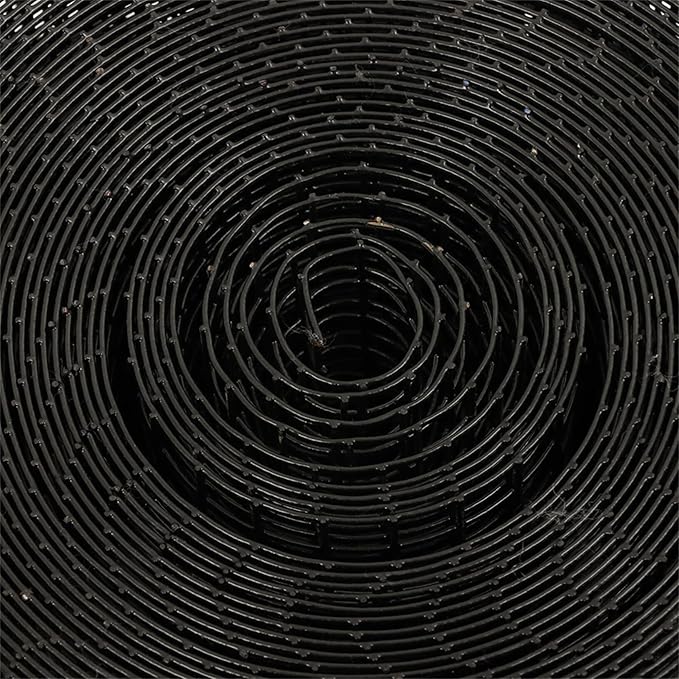 LABLT 24 in x 50 ft Hardware Cloth, 1/2 in Chicken Wire Fence for Chicken Coop Fences and Poultry Animal Netting (19 Gauge, Black)