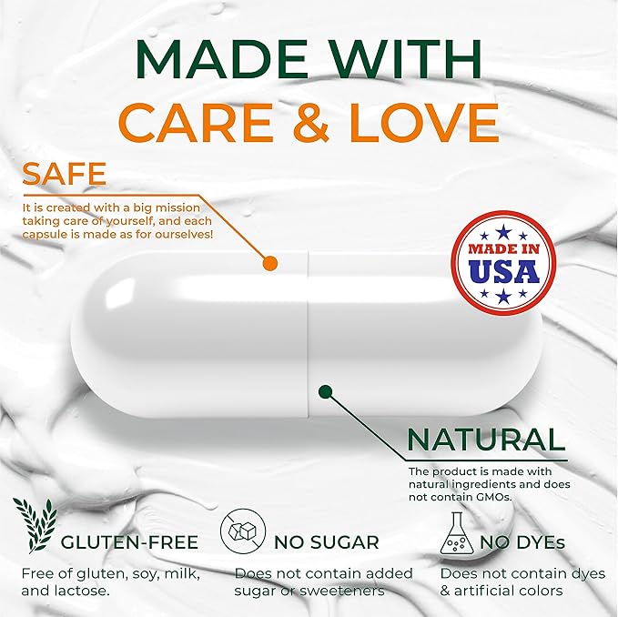 SIRUNES Collagen Supplements for Men and Women I Hydrolyzed Grass Fed Bovine Collagen Peptides Dietary Supplement for Joint, Nerve & Bone Support - Non-GMO, Anti-Aging - 100 Capsules (Fish Collagen)