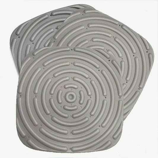 3 Pack Washable Chicken Nesting Pads for Laying Eggs， Nesting Box Pads for Chicken Coop Bedding, Washable Nesting Box Liners for Chicken Laying Boxes, for Hens,Chicken Coop Nest Liners（12"x 12"）