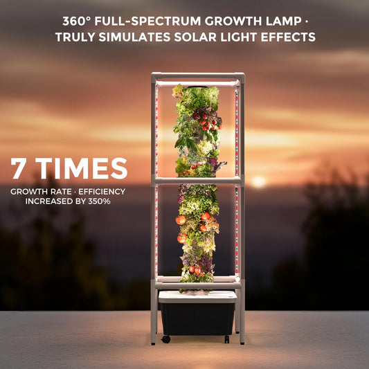 SJZX Hydroponic Growing System Kit 30 Pods and 70 Pods