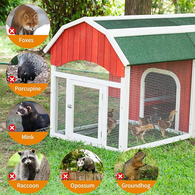 48"x100' Hardware Cloth, 1/2inch 19Ga Hot-Dip Galvanized After Welding Chicken Wire Fence, Galvanized Wire Mesh Roll Prevent Snake, Raccoons, Foxes, Raised Garden Bed Supports Wire Mesh