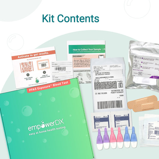 empowerDX PFAS Exposure Blood Test - at-Home Test Kit for PFAS Chemicals
