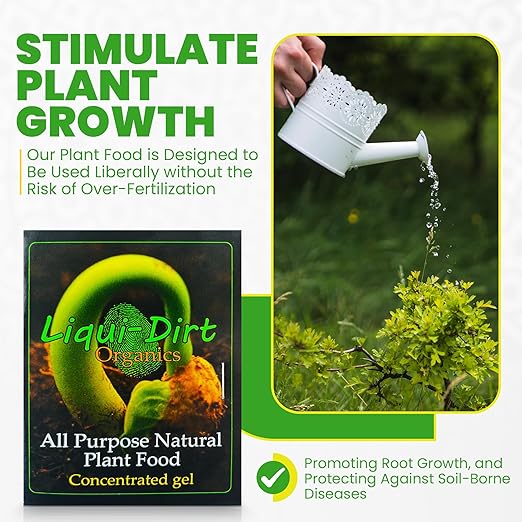 Naturally Organic Plant Food Fertilizer for Indoor Houseplants, Rare Aroids, Flowers, Gardens, Vegetables, Herbs - All Purpose NPK with 18 Vitamins, Micro-Fungi & Bio-Organisms