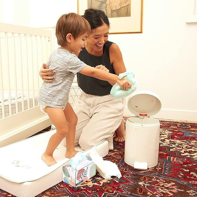 ECO WAVE Compostable Diaper Bags, 200 bags, ASTM D6400, EN 13432, US BPI and Europe OK Compost Home Certified Disposable Biodegradable Baby Poop Bags