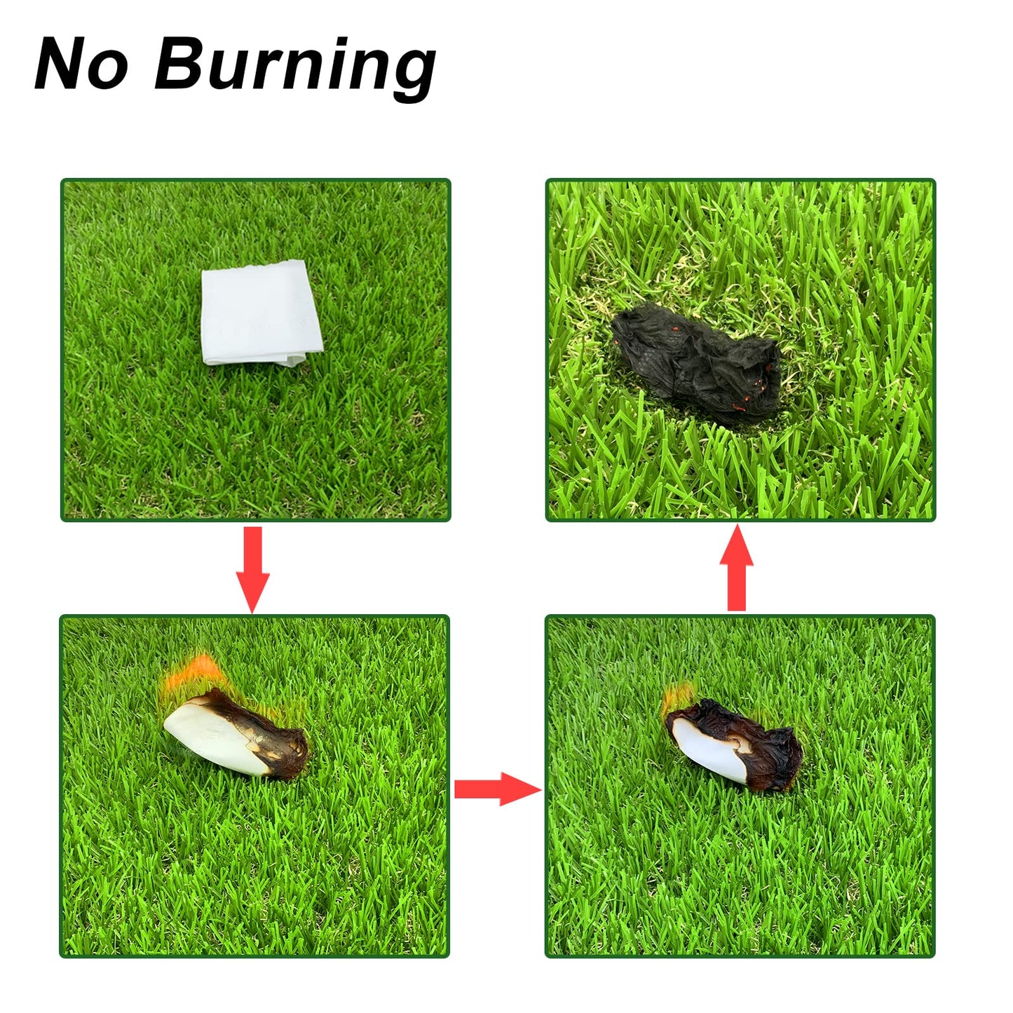 Irieiply 6 Pack 12"x12"x1.2" Chicken Nesting Pads for Laying Eggs, Washable Artificial Grass Carpet Synthetic Turf Mat Nest Box Bedding for Chicken Coop