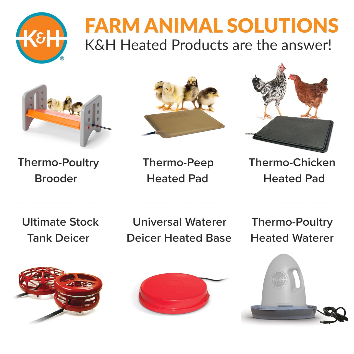 K&H Pet Products Thermo-Peep Heated Chicken Pad for Brooders and Chicken Coops, Warming Chick Nesting Pad Coop Accessory Mat, Heat Lamp Alternative, Safety Listed - Petite 9 X 12in Tan 20W