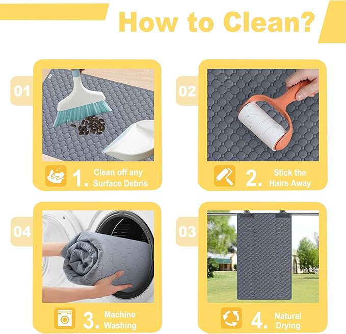 Guinea Pig Cage Liners, 14x14in 5Pack Washable Guinea Pig Fleece Bedding for Midwest, C&C Cage, Reusable & Anti Slip & Waterproof, Absorbent Guinea Pig Pee Pad for Small Animal, Rabbit, Bunny