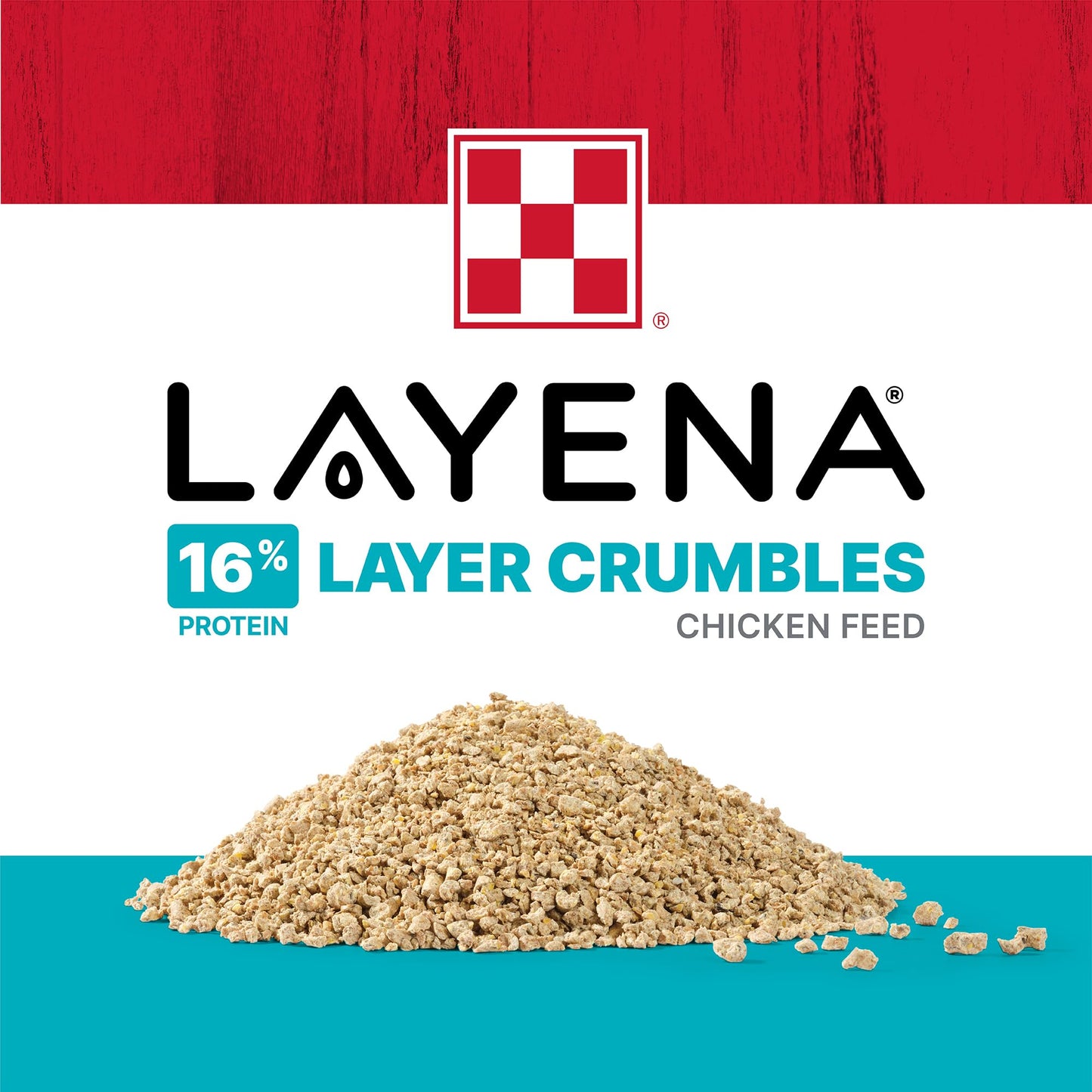 Purina® Layena® Crumbles Chicken Food, 10 Pound Bag