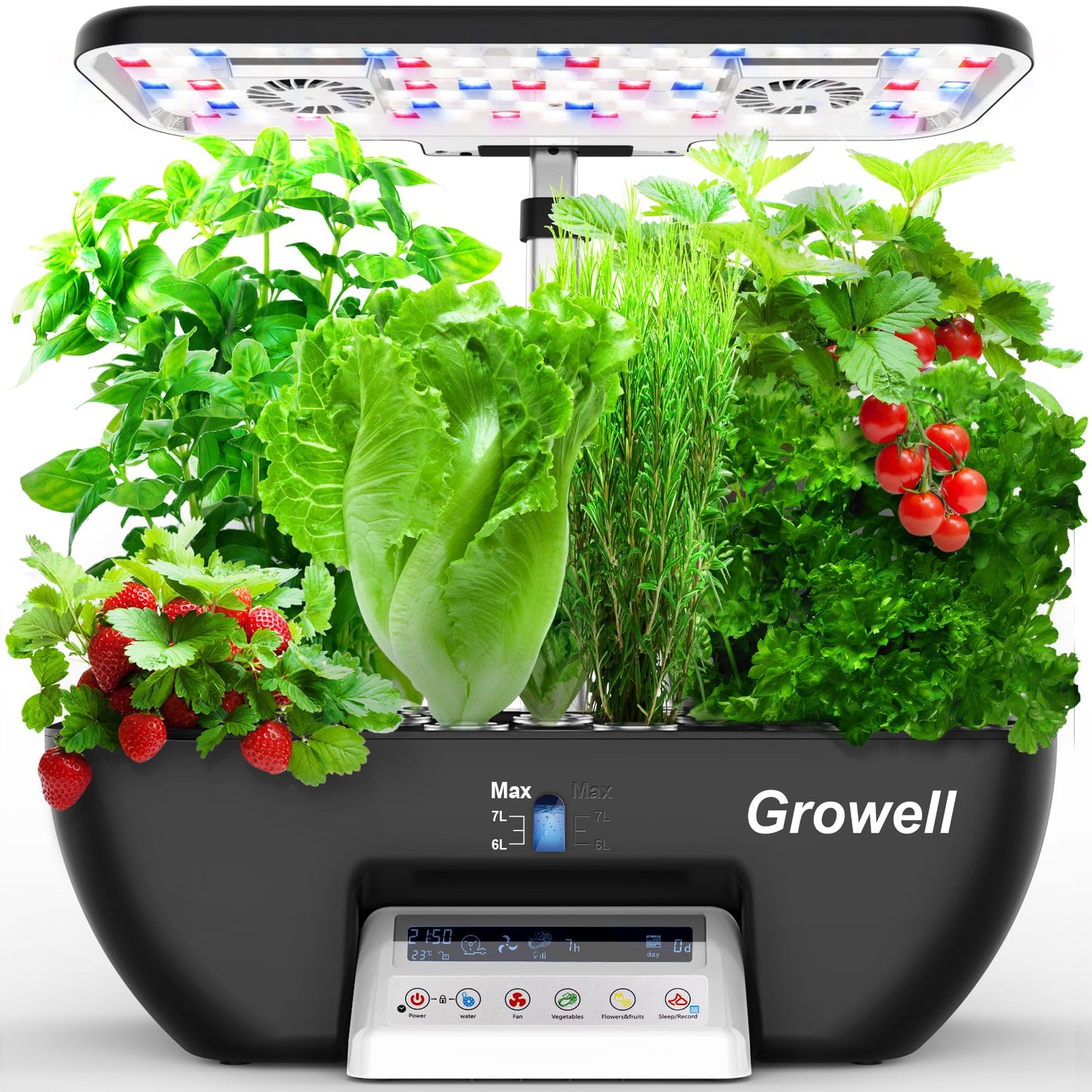 Growell 17 Pods & 90 Pods Hydroponics Growing System Kit