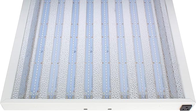 4X2Ft 200W LED Grow Lights with BloomBoost Spectrum and Over 2.0 PPF/W, Great for Retrofit T5 4Ft 8 Lamp Fluo and 400W HPS Grow Lights System
