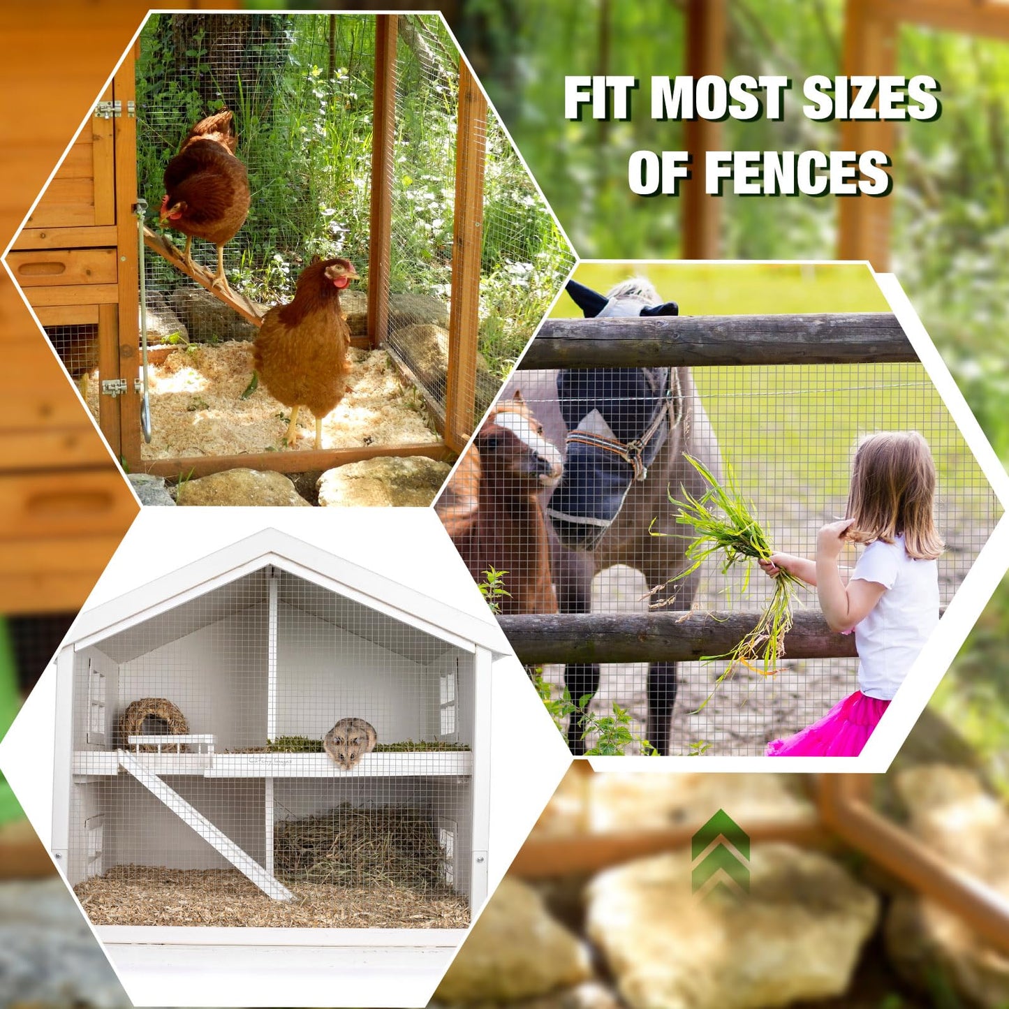 Tatuo 36in X 150ft Hardware Cloth 23 Gauge Hot Dip Galvanized After Welded Cage Mesh Rolls 1/2 Inch Metal Chicken Wire Mesh Roll Wire Fencing Poultry Netting for Raised Garden Rabbit Rodent Animals