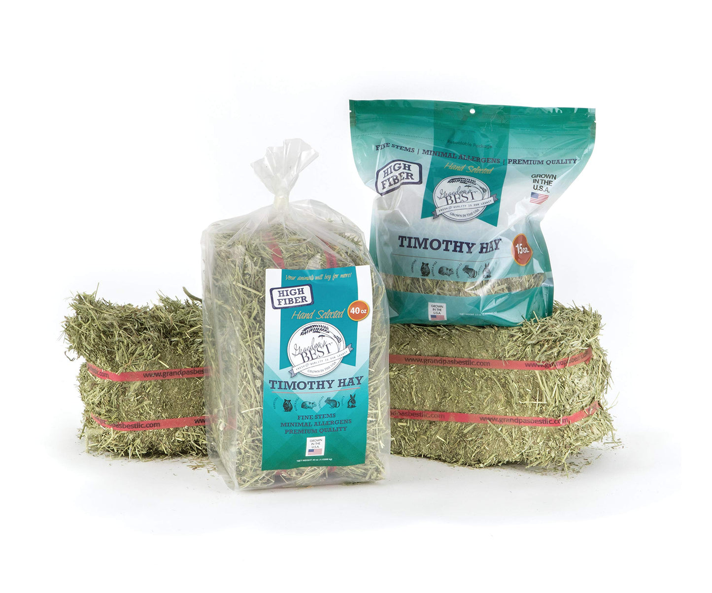 Grandpa's Best Timothy Hay Bale, 40 oz
