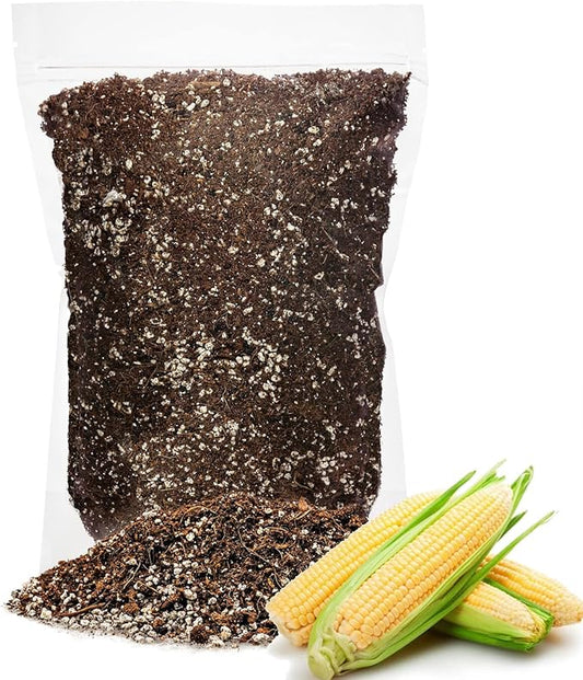 GARDENERA Premium Organic Potting Soil for Corn - (1 Quart Bag)