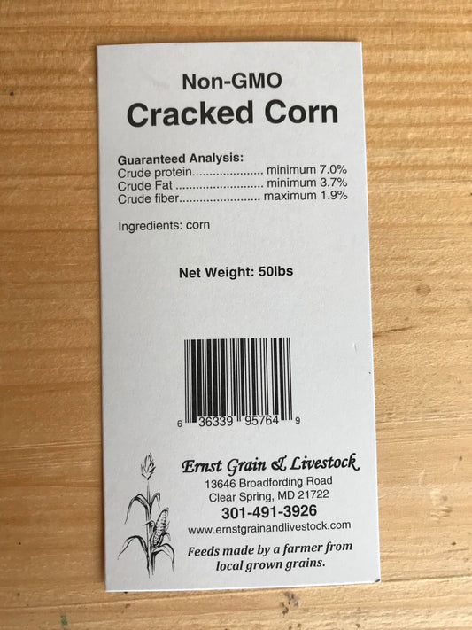 Ernst Grain Cracked Corn, Non-GMO – Perfect Feed for Ducks, Squirrels, Chickens, Ducks, Deer, Rabbits, Geese, and More! (10 lb)