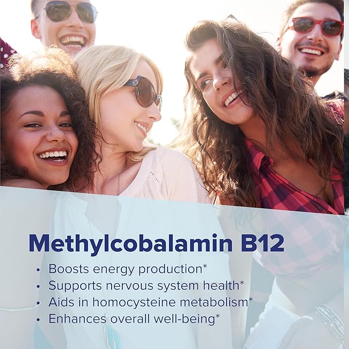 Superior Source No Shot Methylcobalamin B-12 10000 mcg - Vitamin B-12 to Support Energy Production, Brain Health & Overall Wellness - Sublingual Tablets for Quick Absorption - 30 Dissolving Tablets