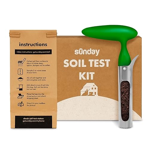 Sunday Soil Test Kit for Lawns - Helps Tailor Your Lawncare Plan - Tests for Soil’s Macronutrients & Micronutrients - Receive Results in 3-4 Weeks