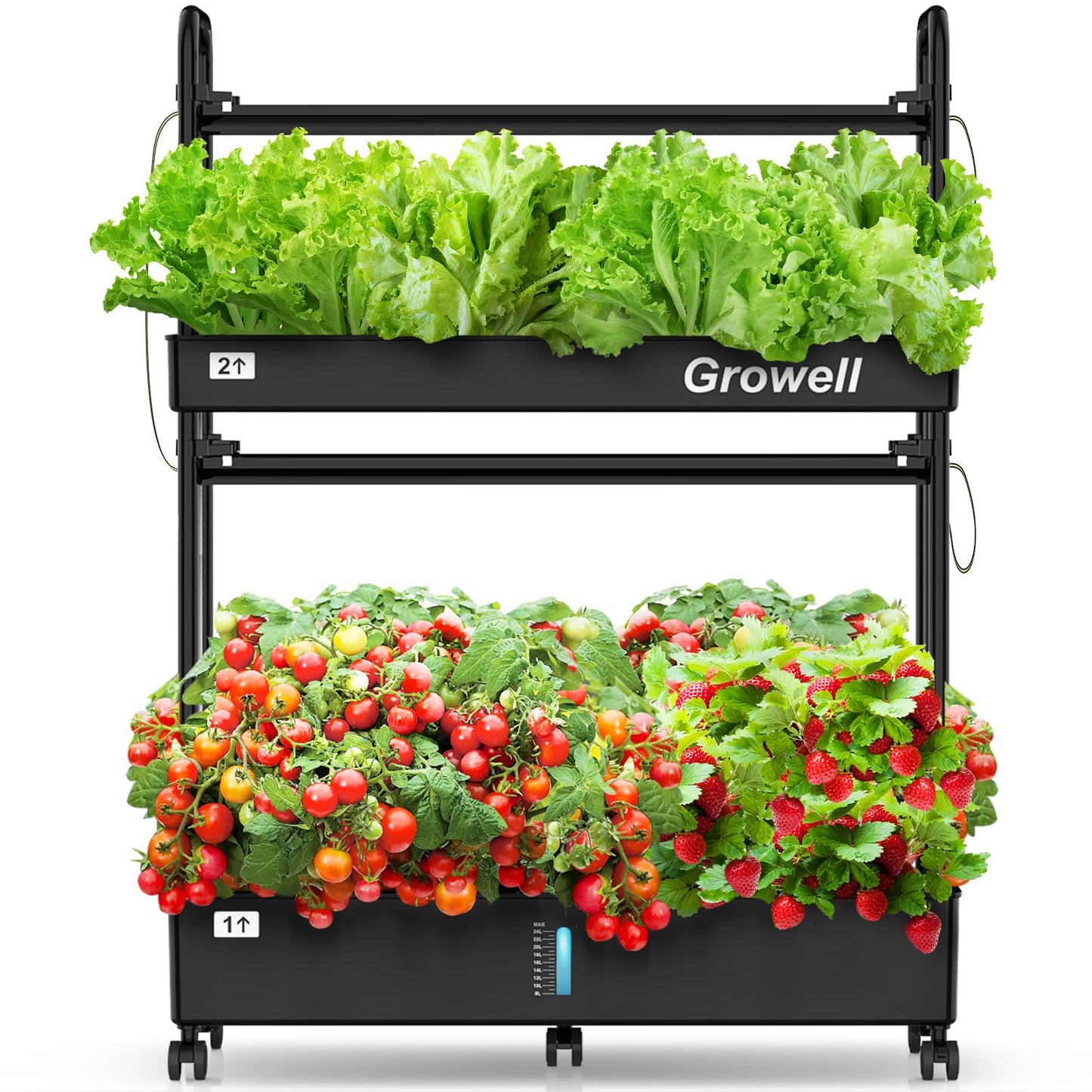 Growell 60 Pods & 90 Pods Vertical Hydroponics Growing System