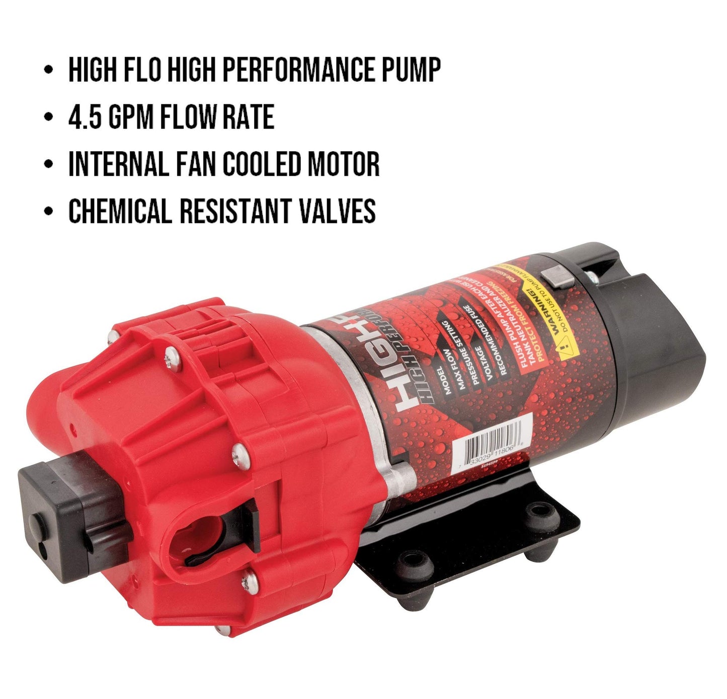 DU-Most FIMCO 5302323 ATV Boomless Sprayer Pump with DU-Most Walnut Shell Hand Scrub 4oz, High Performance Heavy Duty Sprayer for Precision Lawn Care and Field Applications