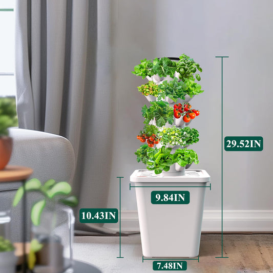 SJZX Hydroponics Growing System Kit 25 Pods & 18Pods