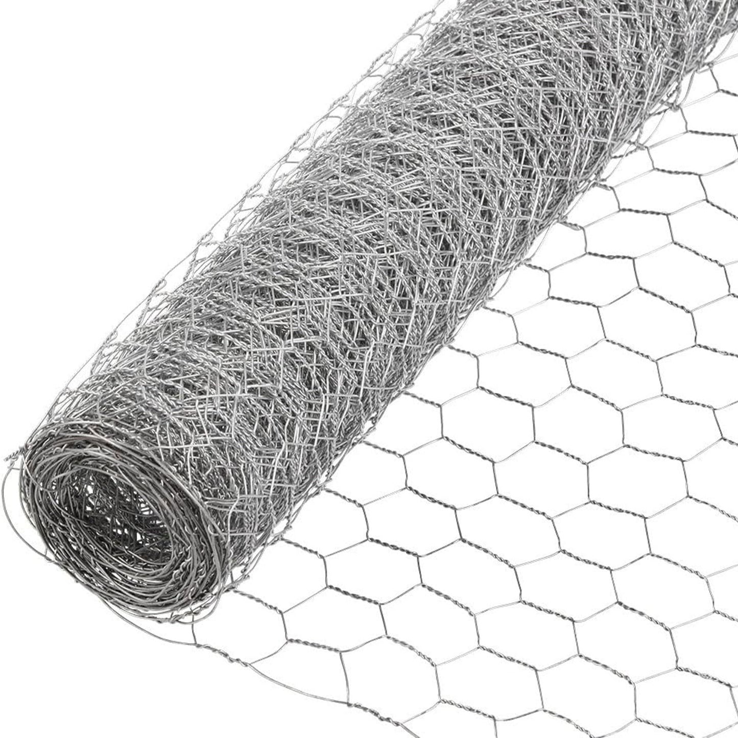 YARDGARD Chicken Wire 1 Inch Mesh 60 Inch X 150 Foot 20 Gauge Galvanized Steel Wire Fence Ideal for Crafting, Garden Protection, Bird Enclosures, Chicken Coops, Poultry Netting and Rabbit Fencing
