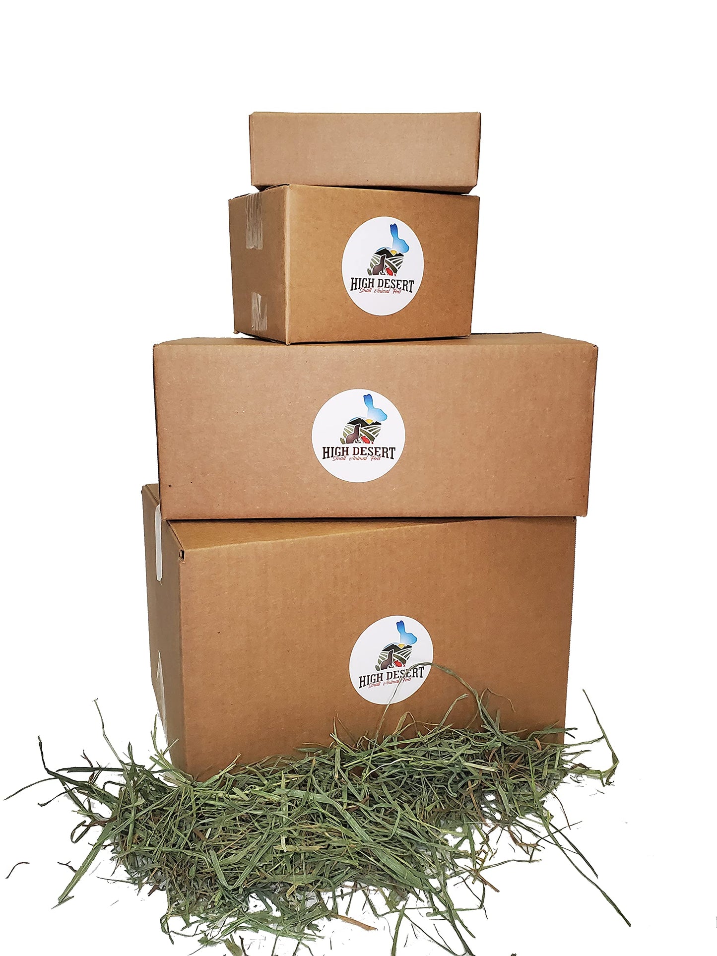 High Desert 2nd Cutting Timothy Grass Hay for Rabbits, Guinea Pigs, Chinchillas & Small Pets – Premium Hand-Packed Natural Hay, High-Fiber, Additive-Free, Grown in USA – 14 Oz Box