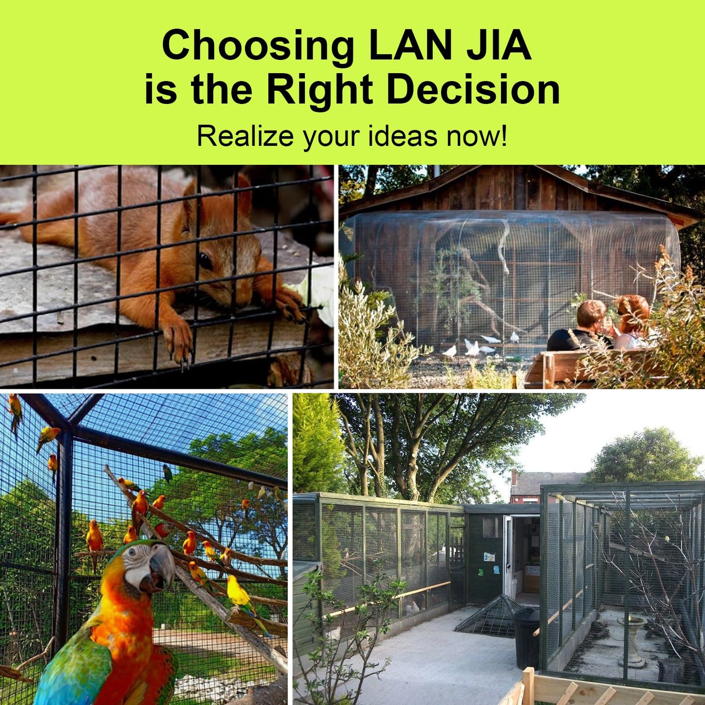 LAN JIA Black Hardware Cloth 48 in × 100 ft, 19 Gauge 1/2 inch Black PVC Vinyl Coated Welded Wire Fence Supports Poultry Netting Chicken Coop Cover Wire Fencing