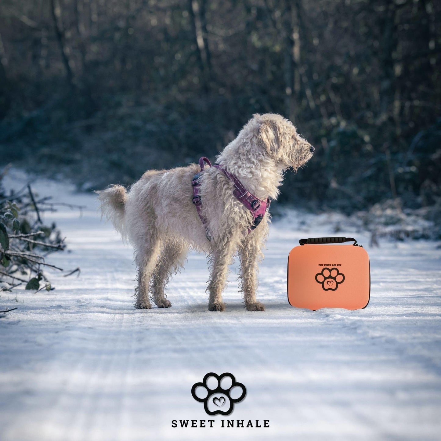 Dog First Aid Kit, Pet Friendly, Refillable, Water Resistant, Compact, Pet First Aid, Dog Medical, Dog Emergency Kit, Cat First Aid, Camping & Hiking Essentials, Pet Care, Travel