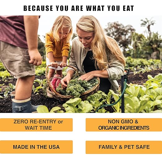 GGO Revive Organic Fertilizer Concentrate with Mycorrhizal Fungi – Plant Food for Vegetables, Flowers, Gardens, Houseplants, and Hydroponics – Kelp, Fish, Humates, and Molasses
