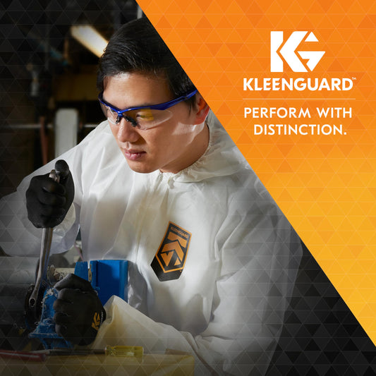 KLEENGUARD G40 Polyurethane Coated Gloves (13840), Size 10 (XL), High Dexterity, Black, 12 Pairs / Bag, 5 Bags / Case, 60 Pairs
