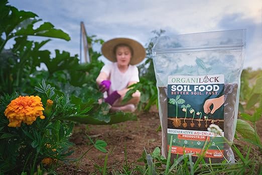 Soil Food - (6 Pound Bag) | Regenerative Soil Amendment with Microbes, Microbe Food, Biochar & Organic Fertilizer | Yield-Boosting Concentrate |