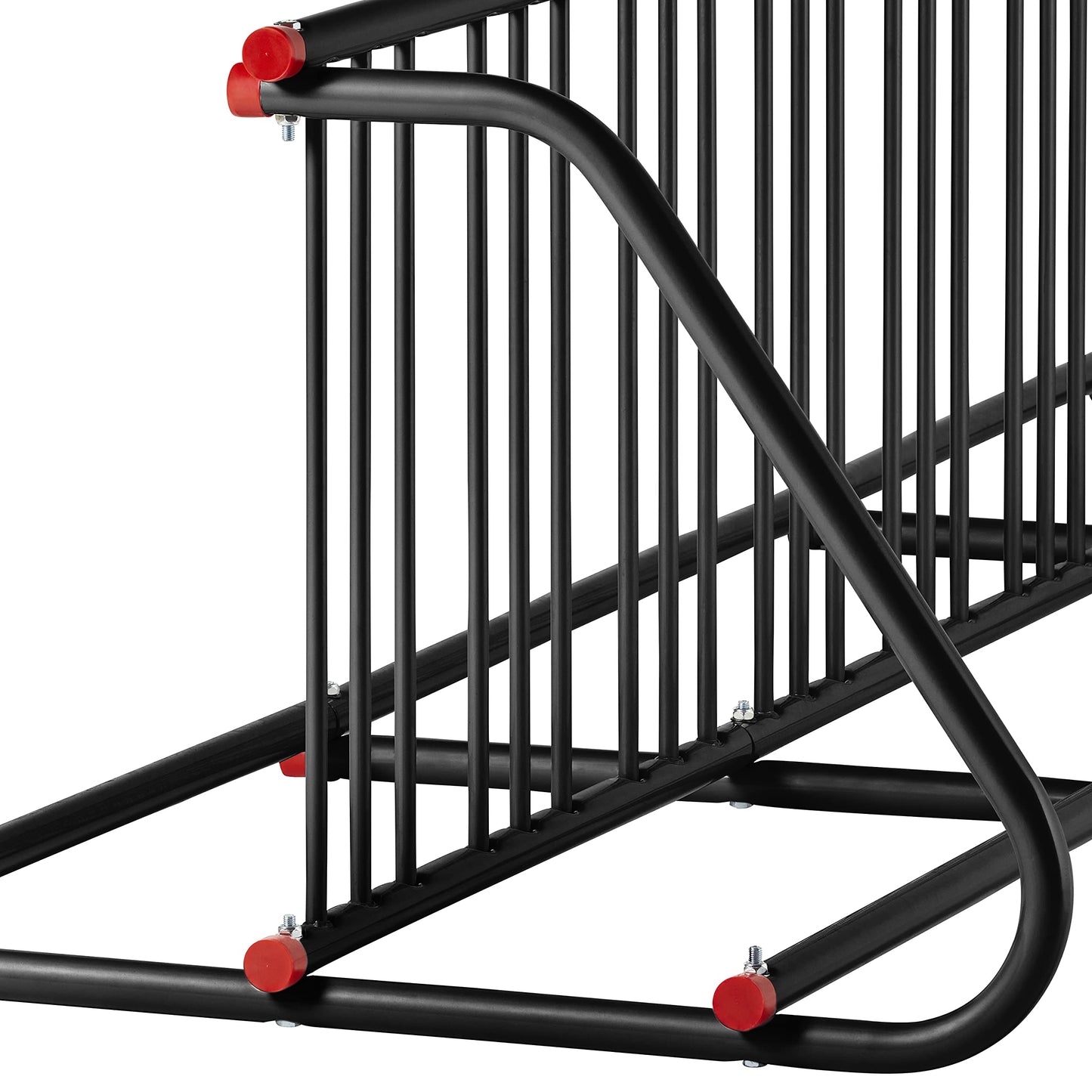 Retrospec Commercial Grid Bike Rack - Single & Double Sided - Bicycle Storage Stand for Garages, Stores, Schools & Universities Power Coated Steel - Black 20 Bike/Double Sided