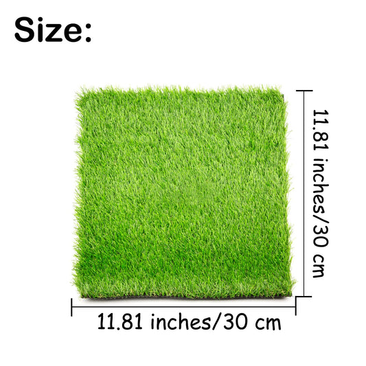 MUYG 4 Pack Washable Chicken Nesting Pads Artificial Grass Rug Carpet Cuttable Chickens Nest Box Bedding Liners for Hen Coop Egg Duck Chicks Goose