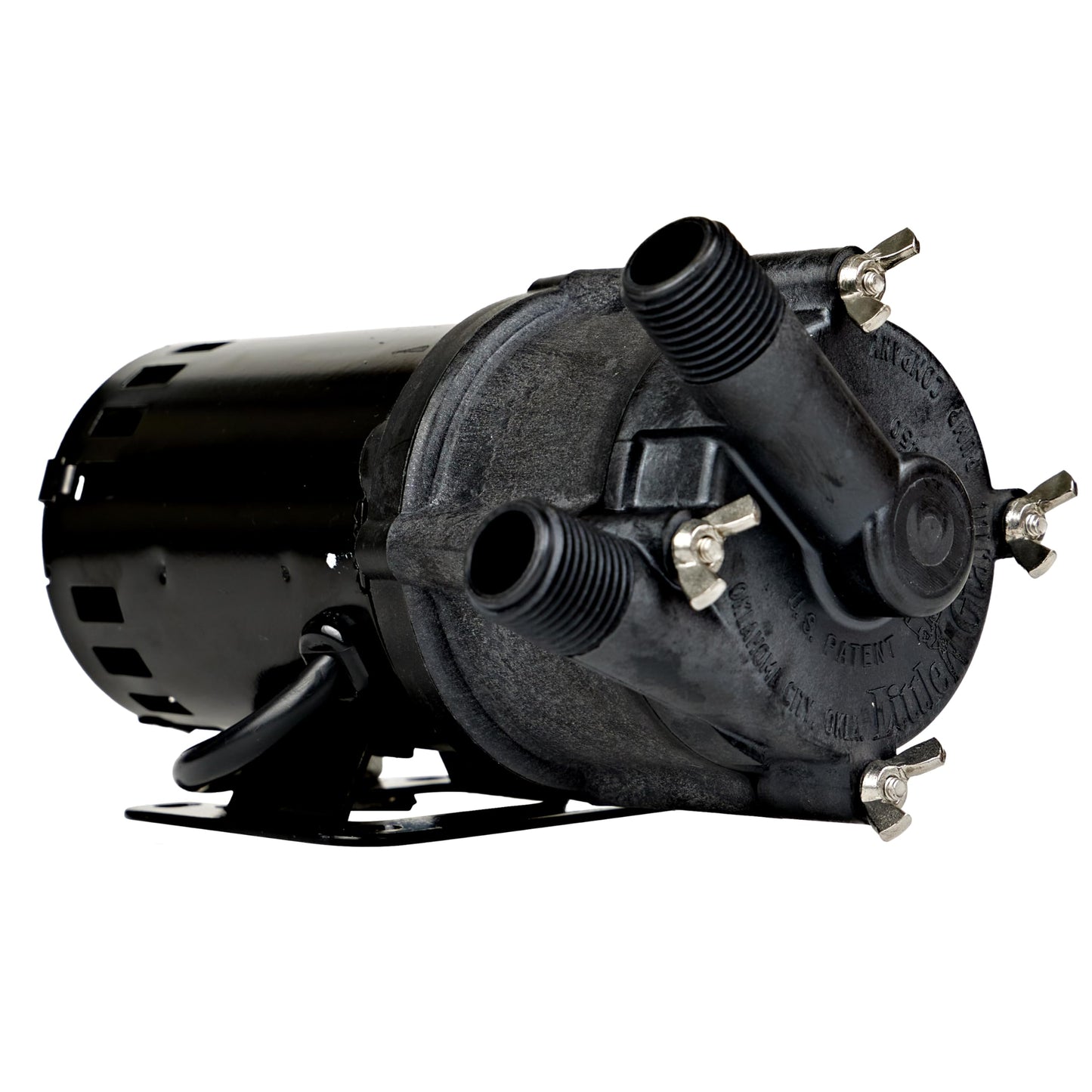Little Giant 3-MD-MT-HC 115 Volt, 1/25 HP, 8.3 GPM Magnetic Drive Pump for Highly Corrosive Chemicals with 6-Ft. Power Cord, Black, 578603
