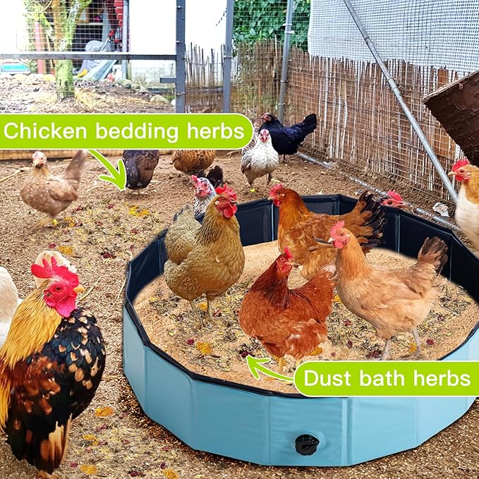 21 Oz Chicken Nesting Herbs Flowers Premixed Dried Poultry Herbs Natural Nesting Box Pads Roost House Lime Feed Grit Herbs Bedding Supplies for Chicken Duck Coop Feeder Freshness Egg Laying Coop Smell