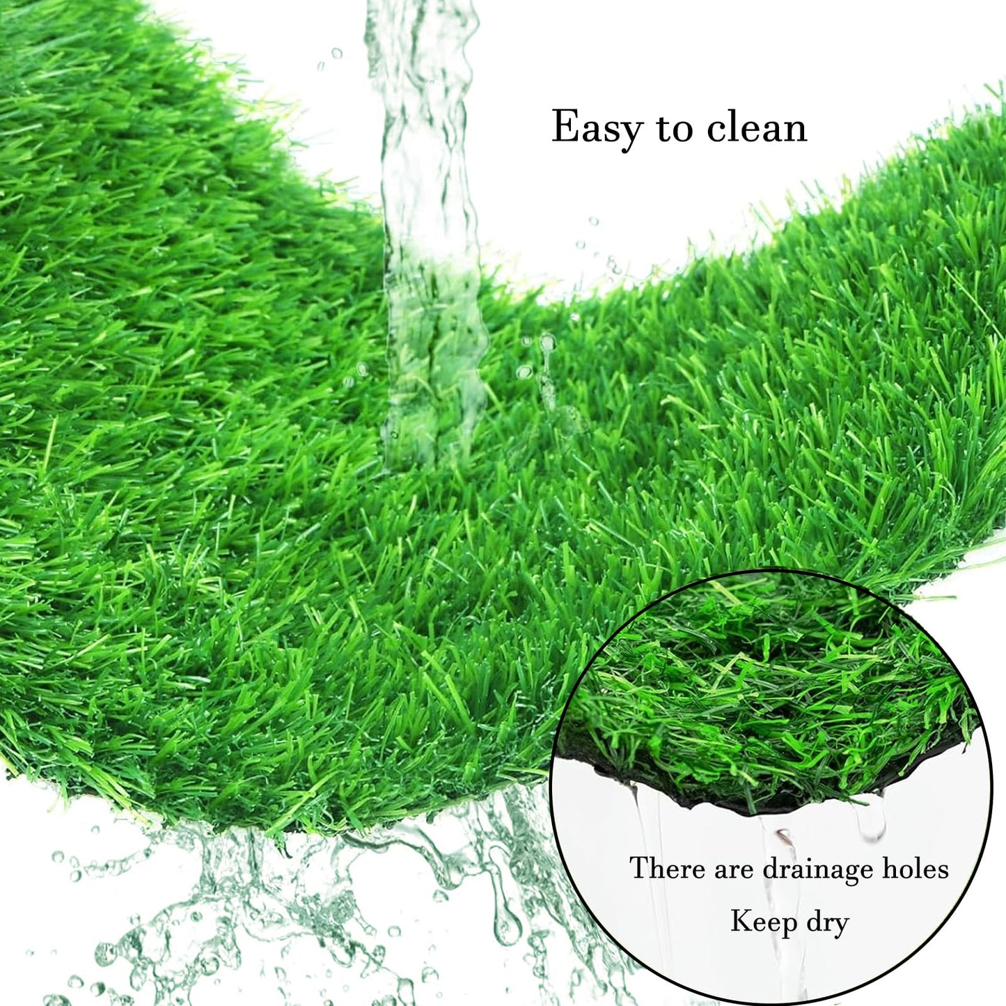 VERAMI Chicken Nesting Box Pads,12"x12" Washable Artificial Grass Rug Carpet Fake Grass Synthetic Turf Mat for Chicken Coop Pet Garden Lawn Indoor Outdoor (Green-6 pcs)